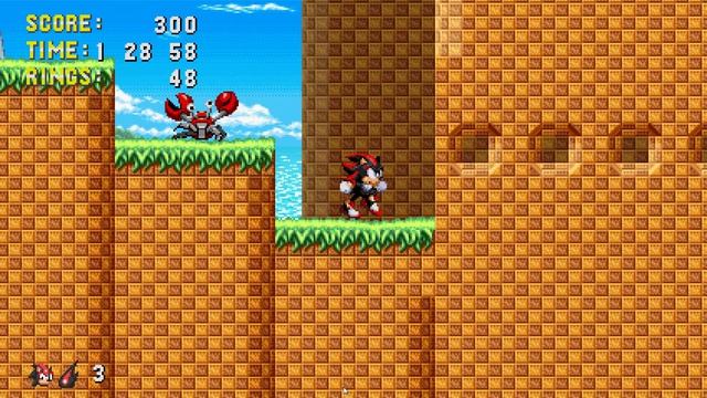 Sonic Adventure SP6 Sonadow Gameplay Feat. Sonic From STH 3