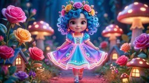🌸ОЧЕНЬ КРАСИВАЯ МУЛЬТИК-ПЕСЕНКА: «ВОЛШЕБНЫЙ ЦВЕТОЧНЫЙ ХОРОВОД»!🌺🎶Развивающая мультик‑песенка