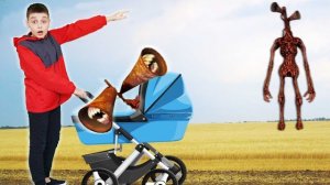 НАШЛИ ДЕТЕНЫША СИРЕНОГОЛОВЫХ Эпизод 4 Мой Страшный дом