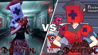 Медсестры жнецы Boss Fight Dark Deception VS Super Dark Deception
