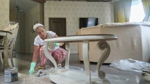 Преобразила наш столик в гостиной #ремонт #домвснт #декор #жизньвснт