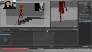 Animating a Character Climbing Stairs