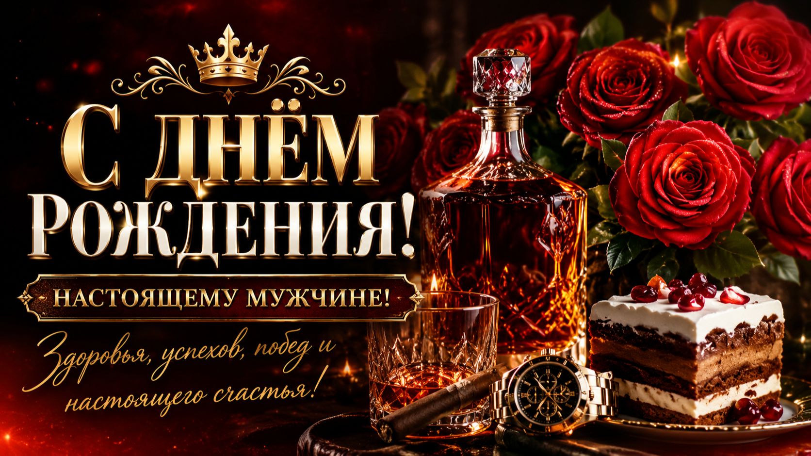 Поздравление с днем рождения мужчине — Лучшие пожелания!