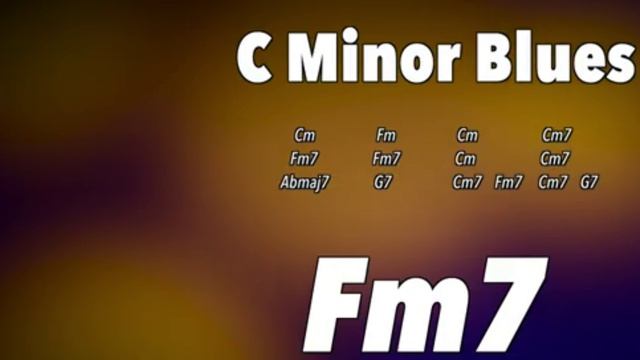 Blues Guitar Backing Track in Cm смотреть онлайн