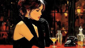 Shadows In Amber ｜ Vintage Noir Jazz for Unwinding After a Long Day