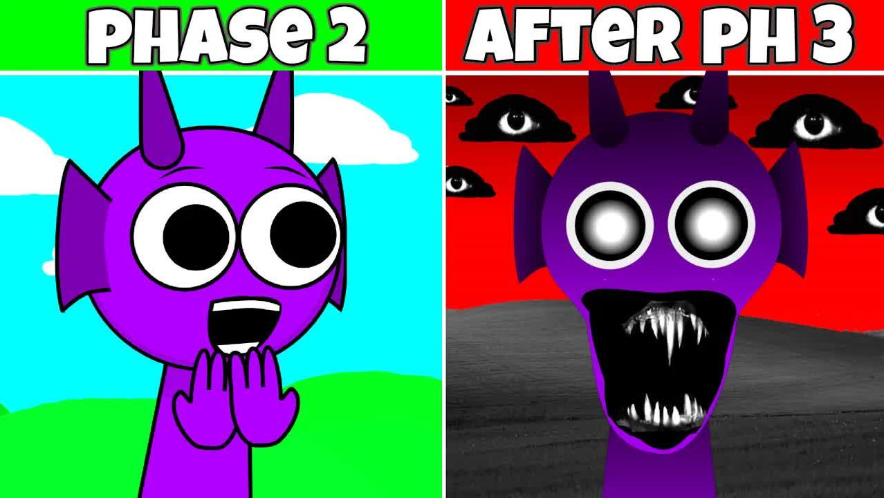 Sprunki – Фаза 2 Repeats & Swaps После Фазы 3 Fan Mod смотреть онлайн