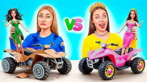 Строим Удивительный Кукольный Домик # Дорогой vs Дешевый Челлендж от Mega DO Challenge