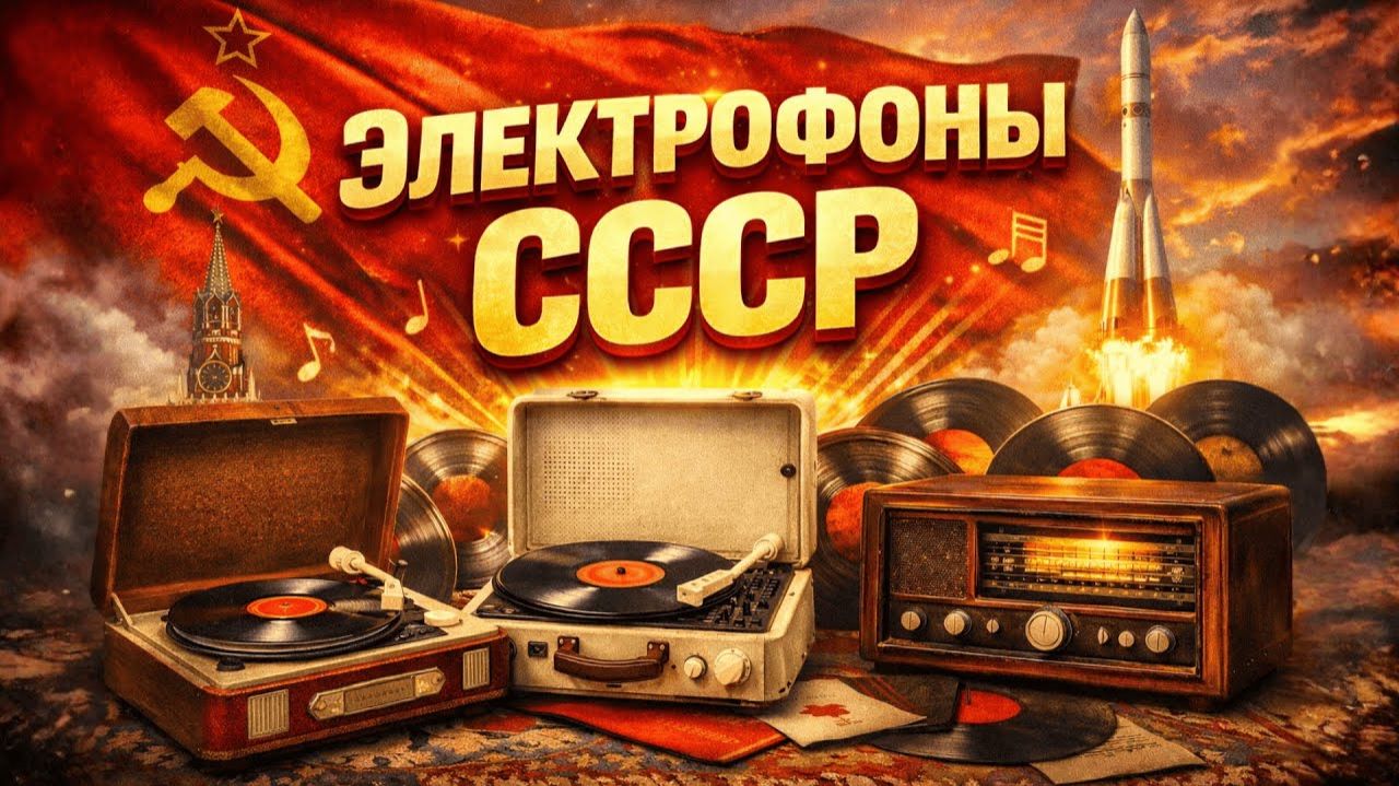 Легендарные Электрофоны, граммофоны СССР Секреты советской аудиотехники