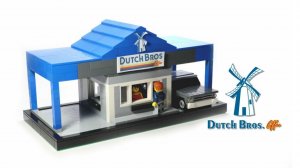 LEGO Dutch Bros Coffee MOC⎪Кофейня
