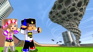 ЖИВОЕ ТОРНАДО ТРИПОФОБИЯ в МАЙНКРАФТ ! НУБ и ПРО ДЕВУШКА ВИДЕО ТРОЛЛИНГ MINECRAFT ЕВГЕНБРО