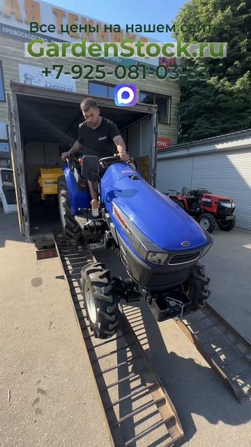 Самый мощный трактор таких габаритов FARMTRAC FT35 Mitsubishi 37.7 л.с. #минитрактор #трактор #вдом