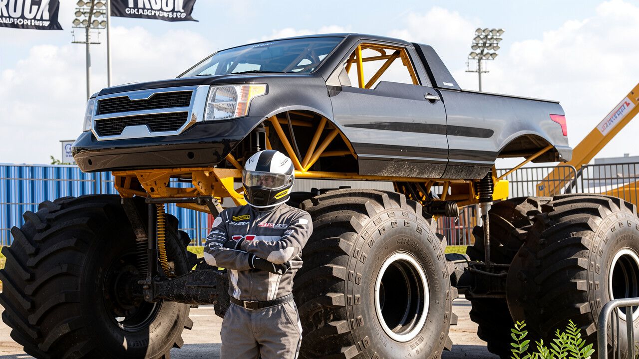 Монстр Трак. Безумные Гонки. Машины Monster Truck Championship