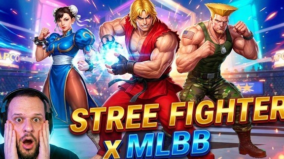 ОНИ ЭТО СДЕЛАЛИ! ОБЗОР КОЛЛАБЫ STREET FIGHTER В MLBB