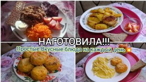 Жизнь на кухне✨Экономное меню.Мясные ёжики с рисом.ПП котлеты из свеклы Ешь и Худей!Закупка на 5000.