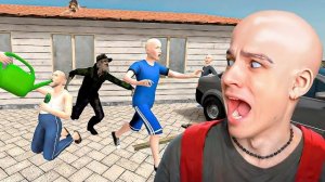 РЫБАК ГОНЯЕТ ЛЫСОГО!😱 ВИКА БРОСИЛА АНДРЮШКУ!😭 СЕРИАЛ ПРО SCHOOLBOY RUNAWAY [ЧАСТЬ 2]