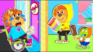 Маша и Леопольд. Забота о друге - Мультик для детей - Lion Family на русском