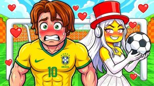 ОНА ТОЛЬКО ХОТЕЛА ВЫЙТИ ЗАМУЖ ЗА ФУТБОЛИСТОВ В KICK A LUCKY BLOCK!