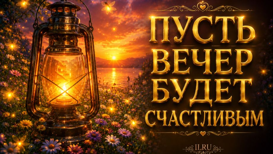 Пожелания Доброго Летнего Вечера 🌅 Душевная Музыкальная Открытка