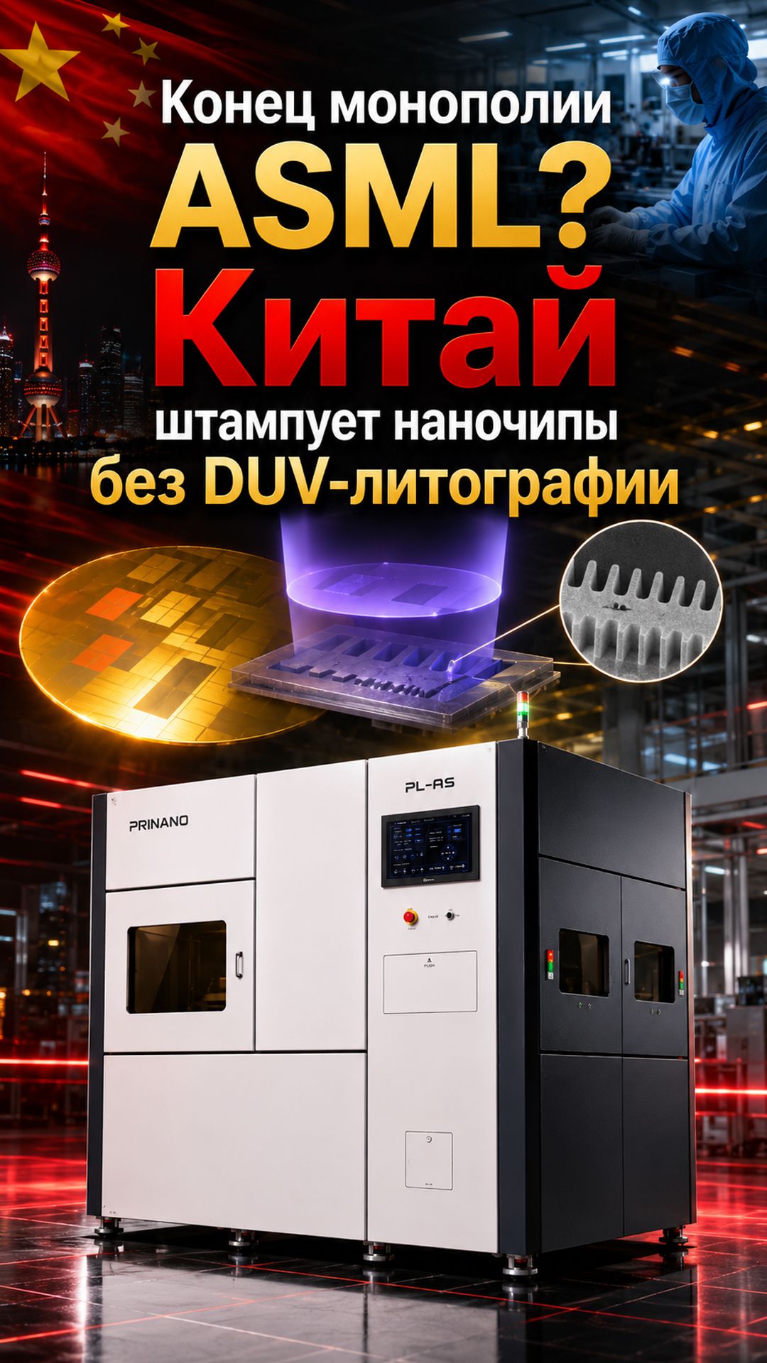Фотонные чипы без DUV-литографии: что показала китайская Prinano