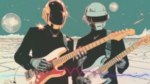 Daft Punk Starlight Sync🪩🤖 ｜ Chill Disco, Synthwave, Electronic Funk, House Playlist