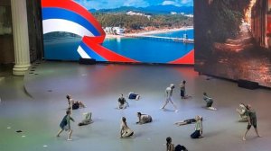 День России.  Детский лагерь Орлёнок. Всё сбывается. Выступление ребят в Амфитеатре.