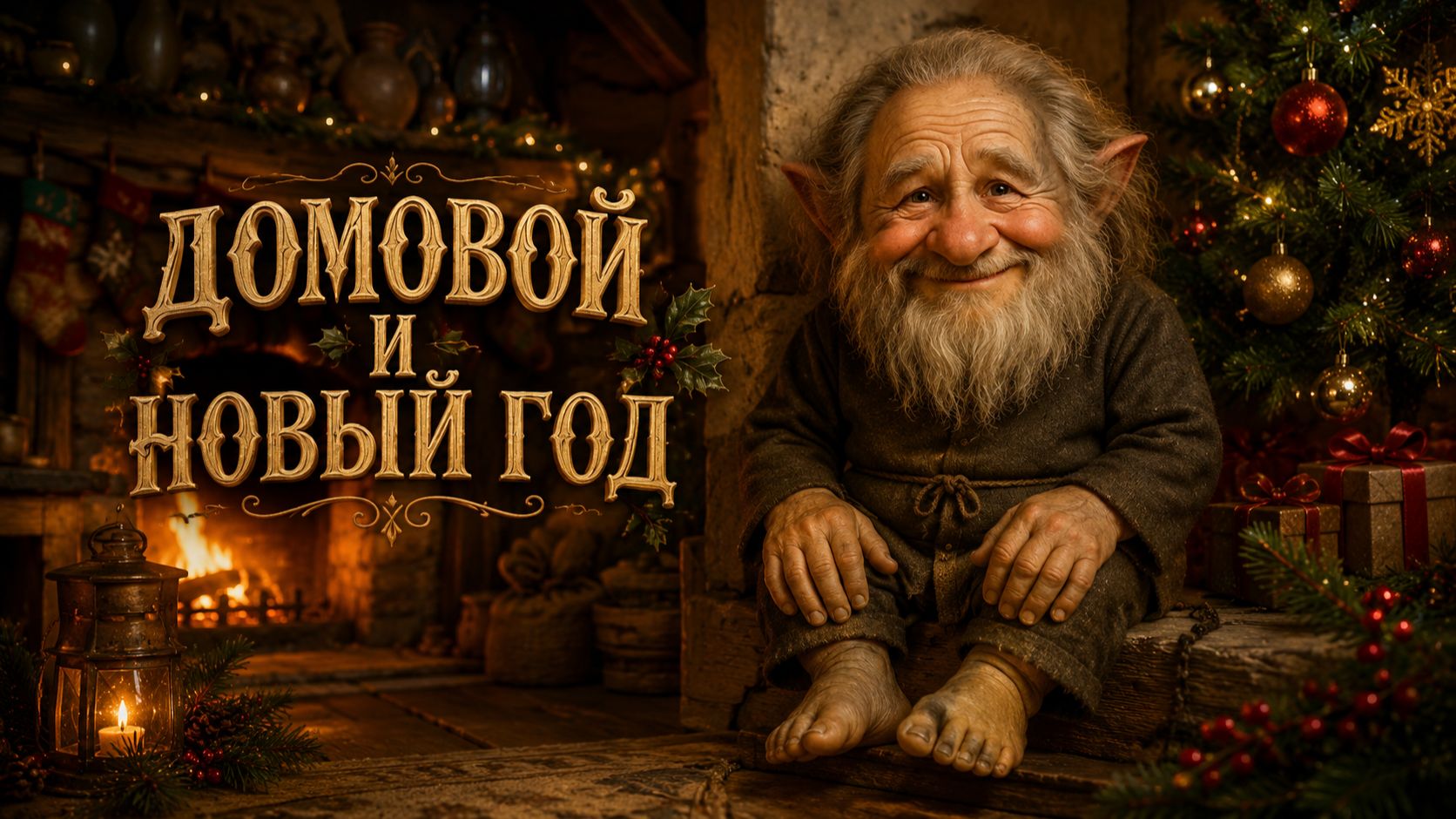Домовой и Новый год (Авторская песня) - Музыкальный Клип