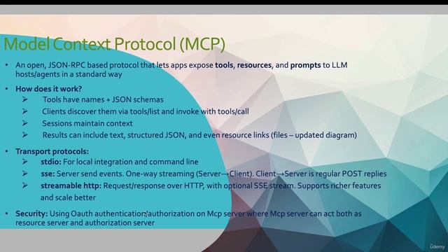 126. Using Streamable Http in place of SSE protocol in MCP communication смотреть онлайн