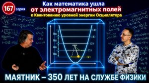 167. Задача про маятник через 350 лет заставила Квантовать Осцилляторы. Конец электромагнитных полей