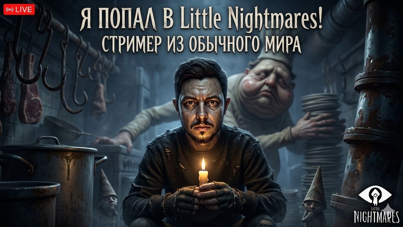 Little Nightmares 1 - Первое прохождение. #littlenighmares #игры #live #shorts #twitch #шортс #твич