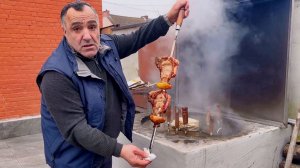 Готовим шашлык в тандыре и отдыхаем в кругу семьи