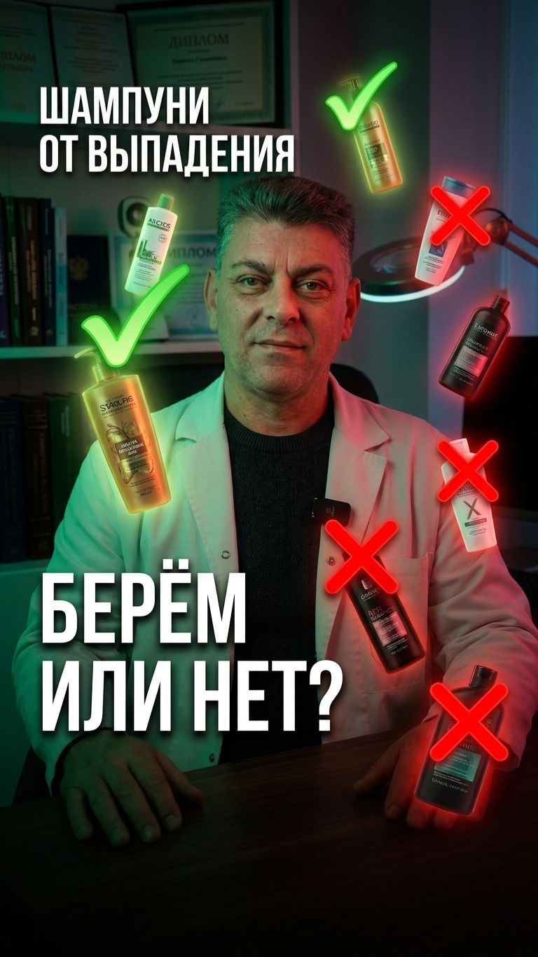 Анализ шампуней от выпадения волос: что работает, что нет 🧴