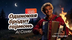 Одинокая бродит гармонь от ЭхоПрошлоВО! #ОдинокаяГармонь #РетроКавер