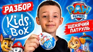 РАЗБОР Kids Box ЩЕНЯЧИЙ ПАТРУЛЬ 🐶 Что внутри? Открываем сюрприз!