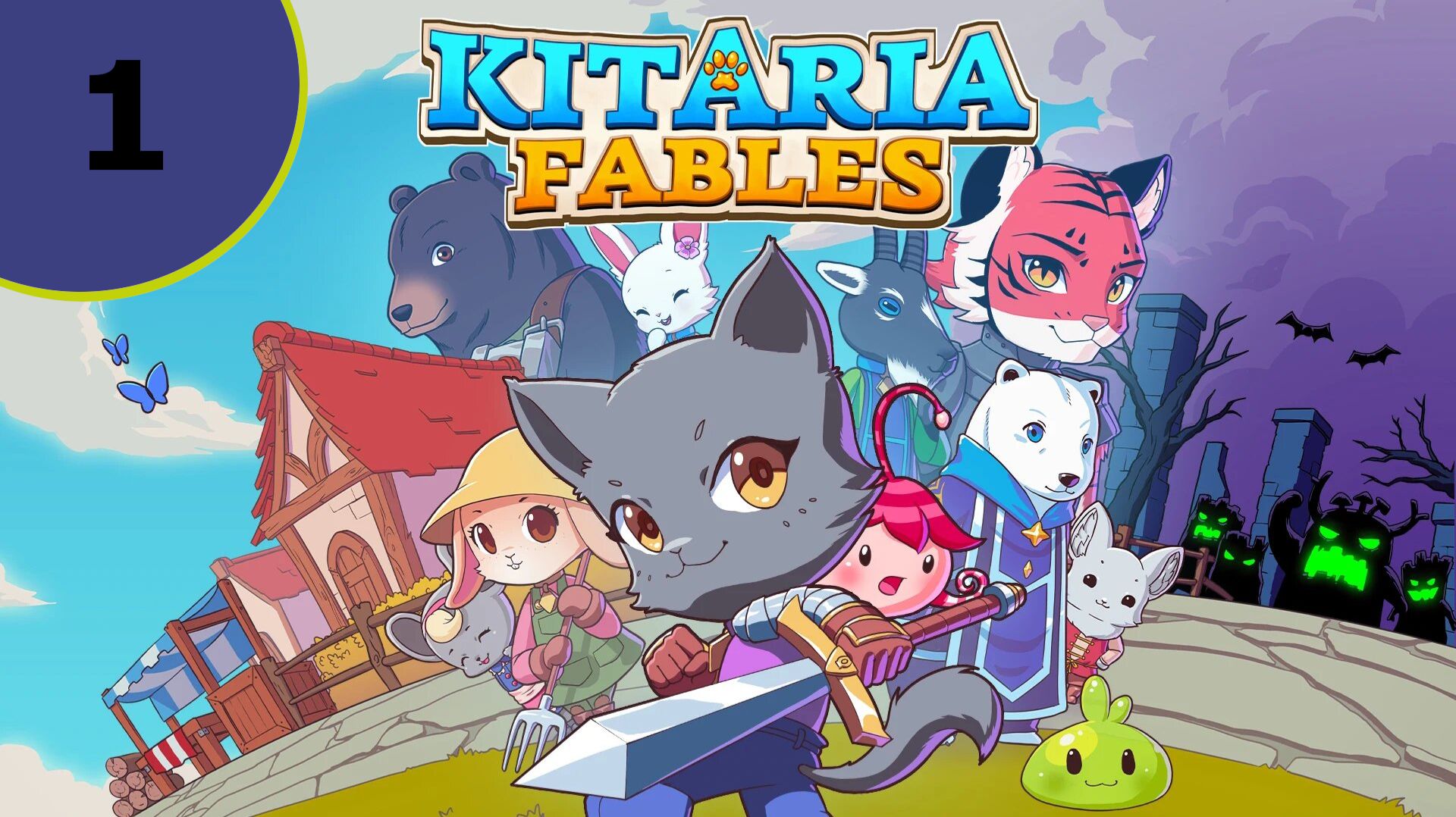 1. Kitaria Fables. Деревня Лапа.