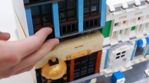Модульный ресторан средиземноморской кухни и свадебный магазин LEGO MOC (с участием BricksToGo)