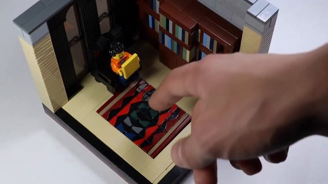 LEGO Готическая библиотека MOC (моё собственное творение) смотреть онлайн
