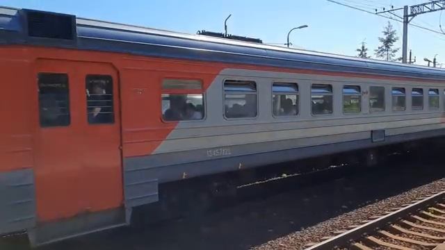 Электропоезд ЭД4М-0289 сообщением Москва-Казанская-Рязань