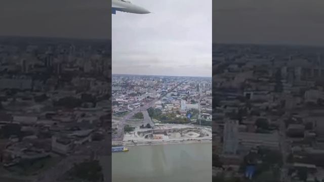Самое красивое видео. Съемка из кабины и с земли. Русские Витязи