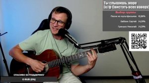 Ты слышишь море (к-ф Свистать всех наверх) 🎶 кавер на гитаре и аккорды