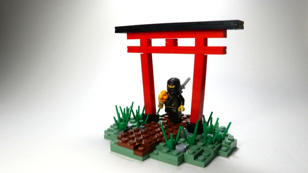 Простое японское творение Lego⎪Ворота Тории смотреть онлайн