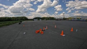 Gymkhana GP 2026, 2 этап: Бабешко Андрей, КTM 690 DUKE 1:00:83