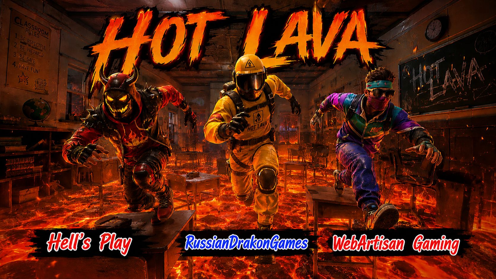 Пол - это лава - Hot Lava + Euro Truck Simulator 2