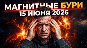 Магнитные бури  сегодня 15 Июня 2026 года: Геомагнитное похмелье уничтожит ваши сосуды!