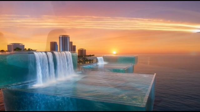 Floating Earth 2300 🌊 Luxury Ocean Cities ｜ Future Paradise Deep House
