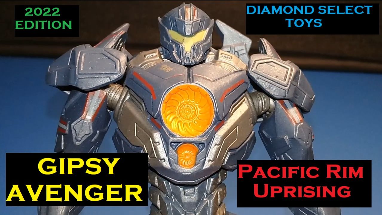 Review! Gipsy Avenger (2022 Ultimate Reissue), Pacific Rim Uprising By Diamond Select Toys! смотреть онлайн