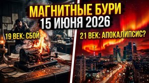 Магнитные бури сегодня 15 Июня 2026 года: Повторение великой катастрофы или легкая встряска?