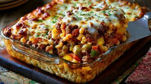 Запеканка из Макарон с Фаршем. Вкусный Ужин Для Всей Семьи! Макароны с Фаршем в Духовке На Ужин