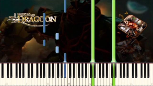 The Legend Of Dragoon (piano Tutorial) [НОТЫ/MIDI]