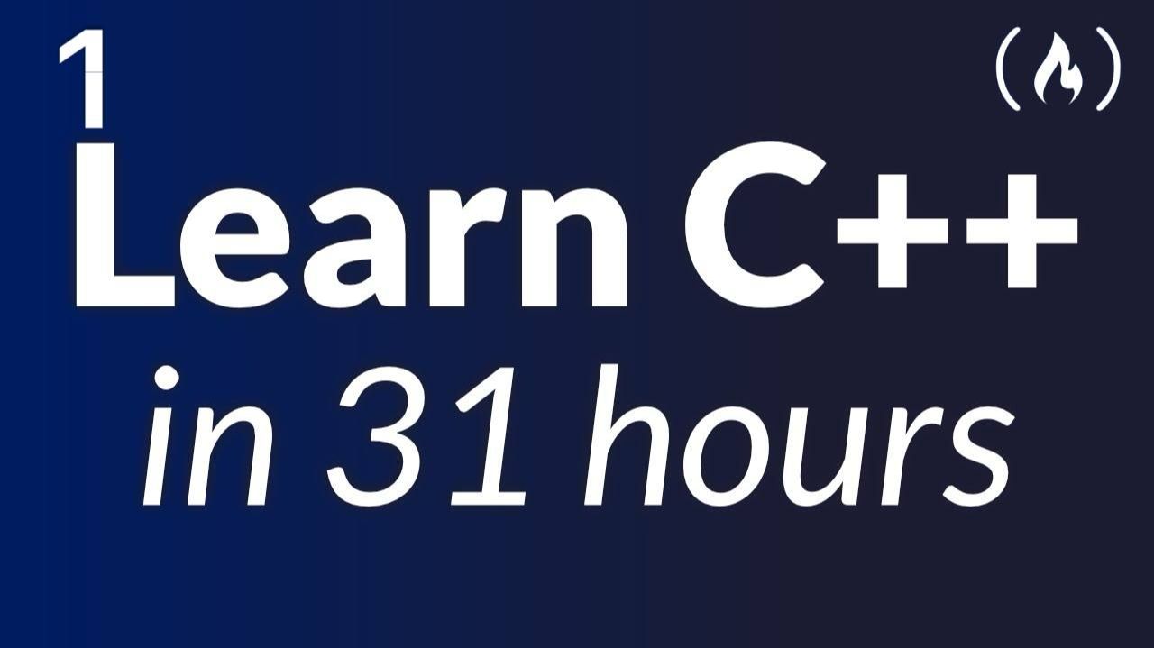 1) C++ Programming Course - Beginner to Advanced смотреть онлайн