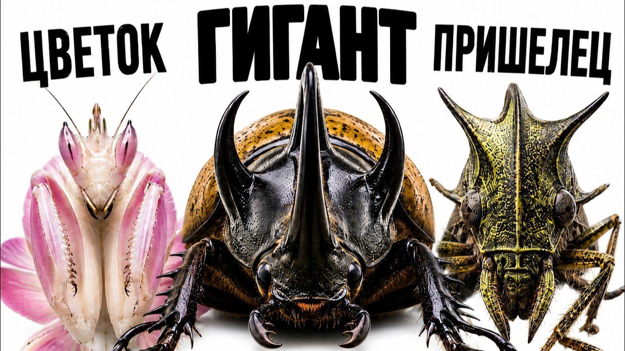 6 насекомых, которые выглядят нереально смотреть онлайн